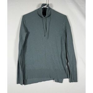 Kjus Kessy Sweater Women's 36 Small Blue Green Hoodie Golf Performance L/S